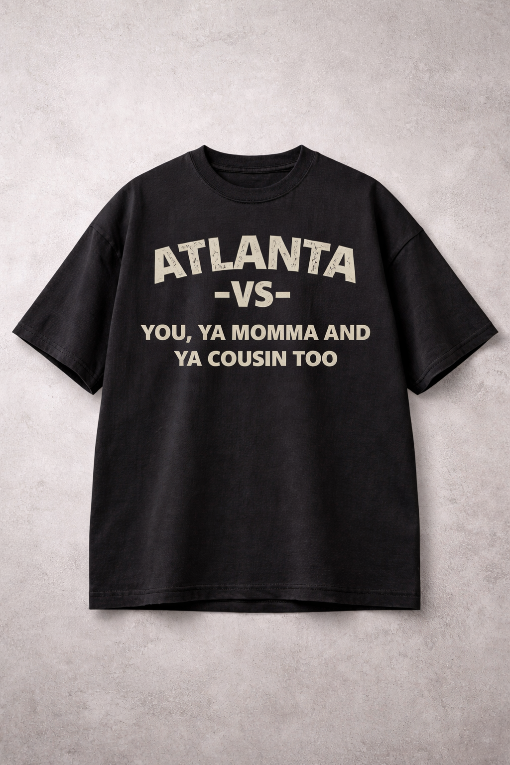 ATLANTA VS TEE w/ White Font