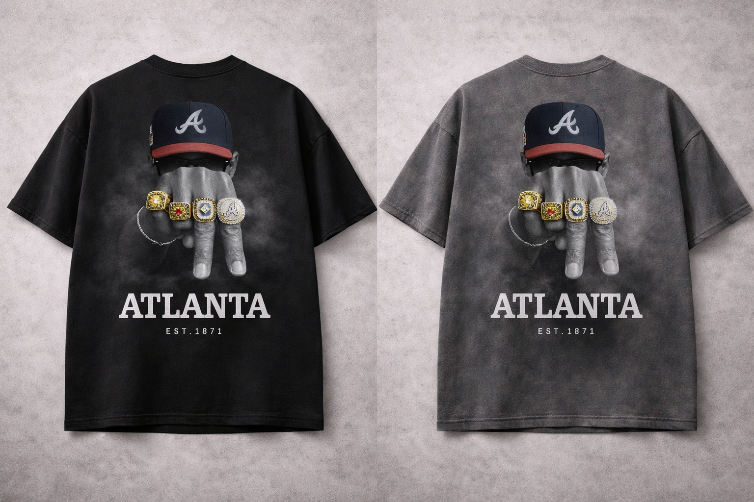 ATL TRE  TEE (LOGO ON FRONT ONLY)